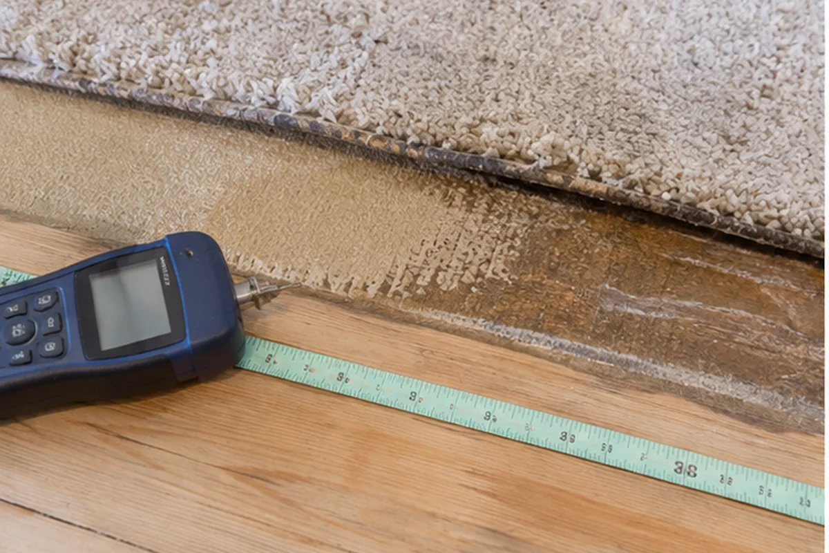 Soaked Flooring and Subfloor inspection and restoration planning for a Jacksonville Florida property