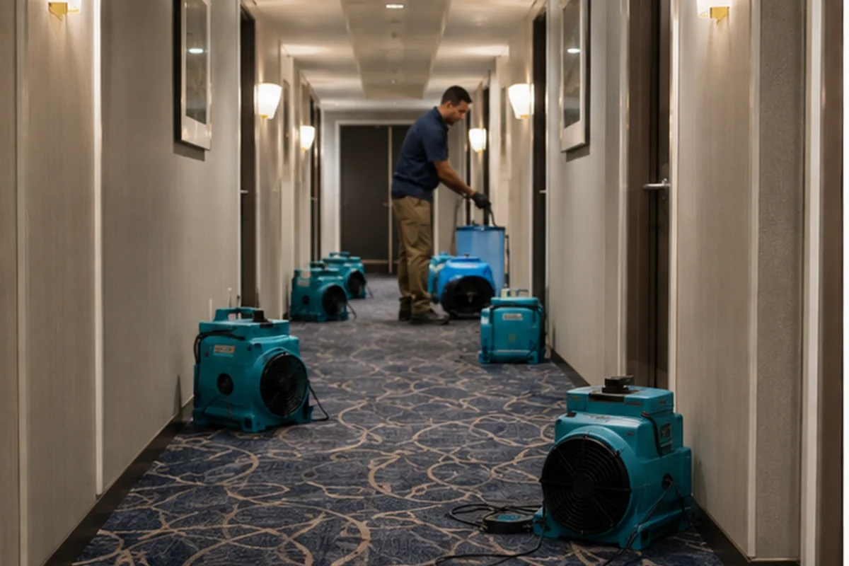 Offices and Hospitality inspection and restoration planning for a Jacksonville Florida property