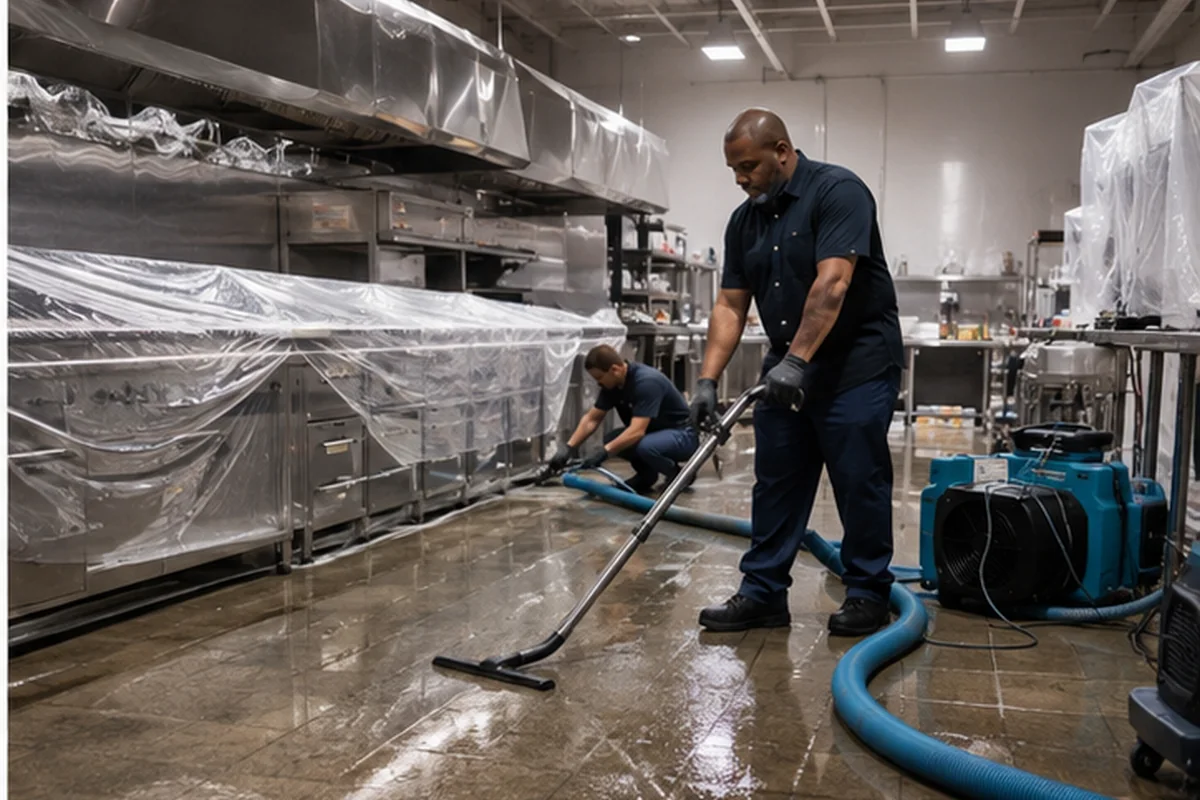 Retail and Restaurants inspection and restoration planning for a Jacksonville Florida property