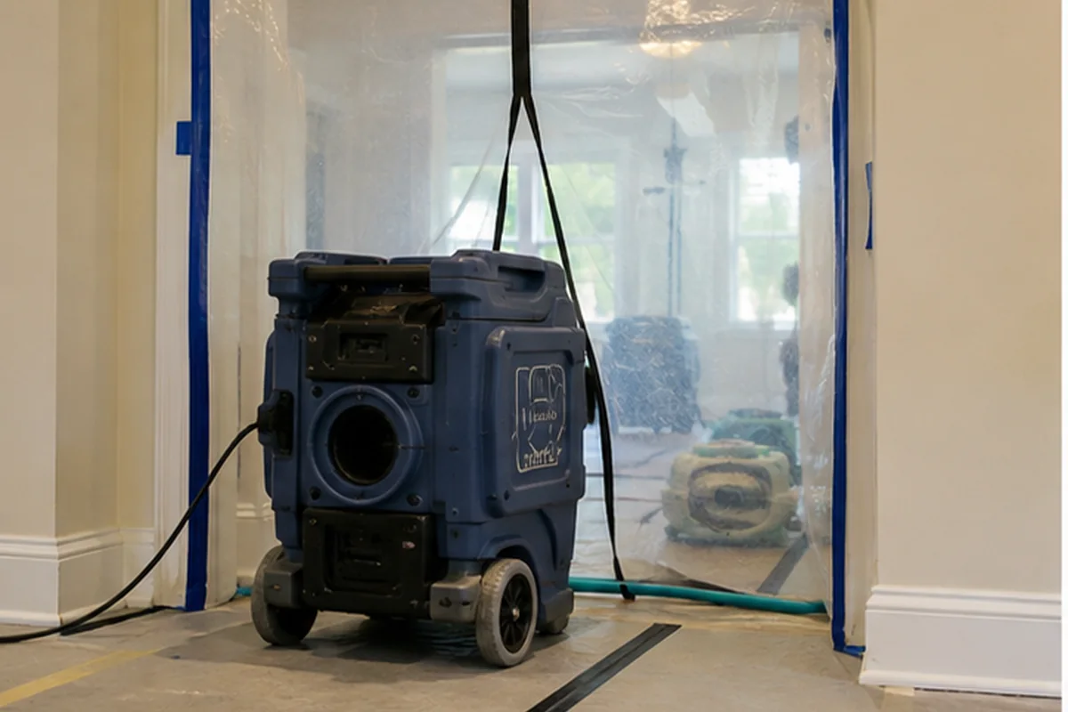 Commercial Water Damage Restoration inspection and restoration planning for a Jacksonville Florida property